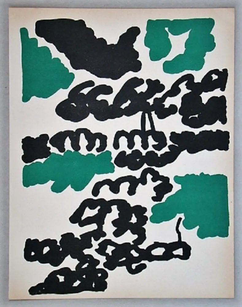 Lithograph Lapicque - Composition pour XXe Siècle