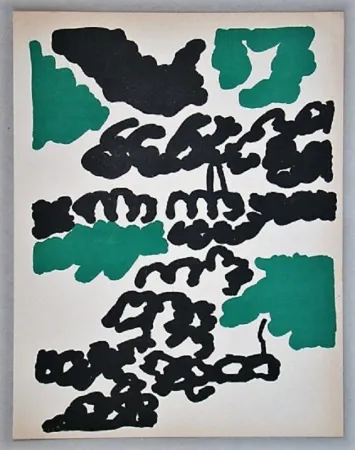 Lithograph Lapicque - Composition pour XXe Siècle