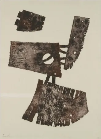 Engraving Lardera - Composition