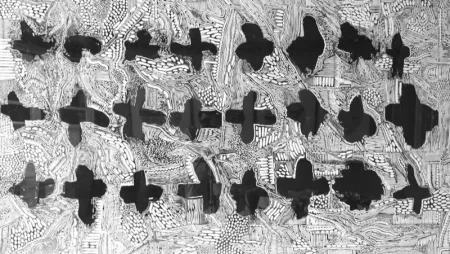 Linocut Larrouturou - Signes