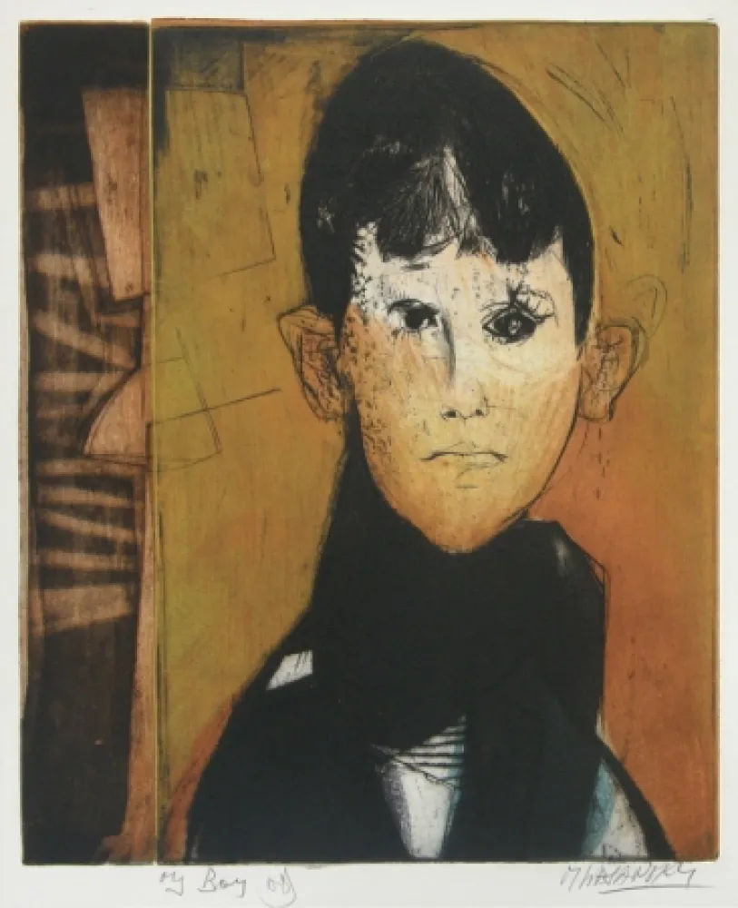 Etching Lasansky - My Boy