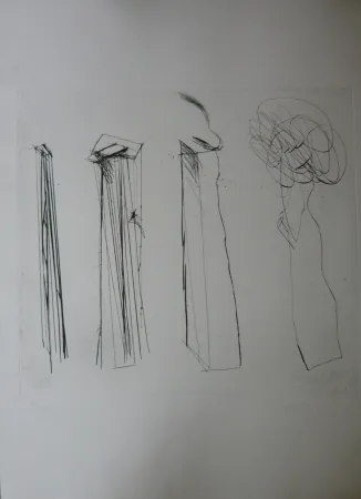 Etching Lataster - Sans titre