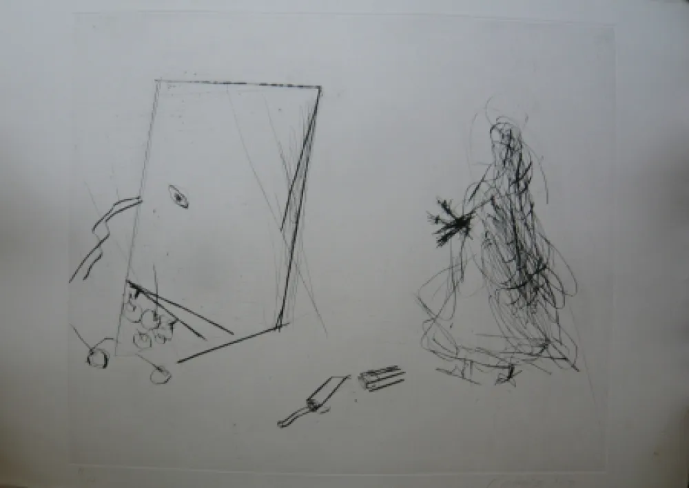 Etching Lataster - Sans titre