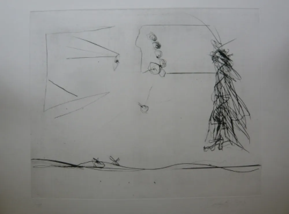 Etching Lataster - Sans titre