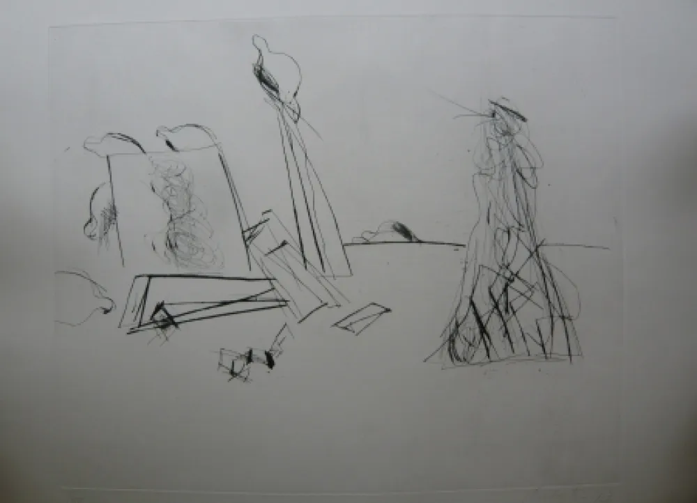 Etching Lataster - Sans titre