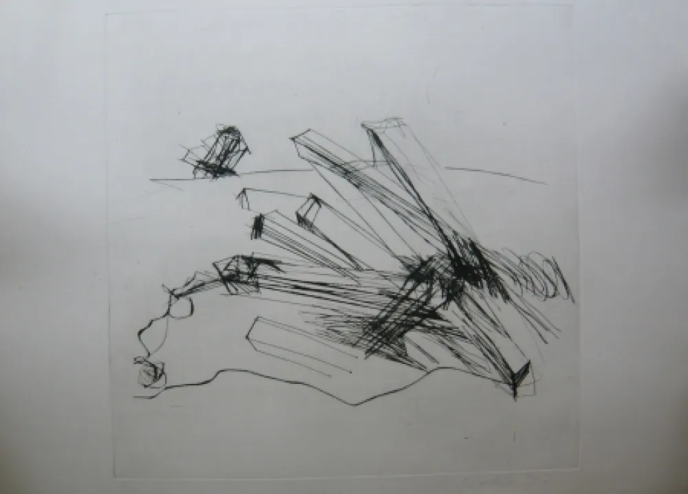 Etching Lataster - Sans titre