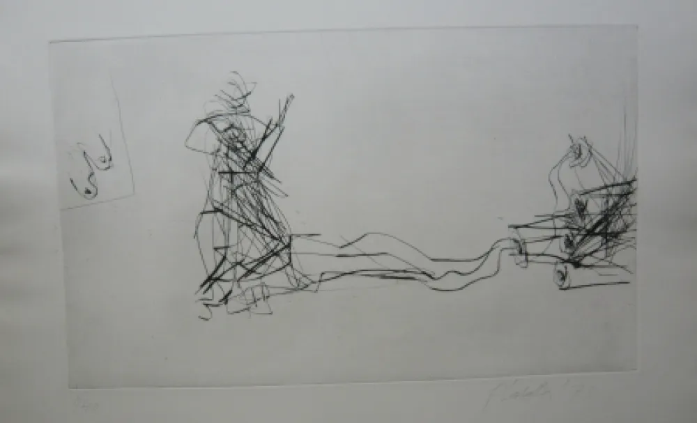 Etching Lataster - Sans titre