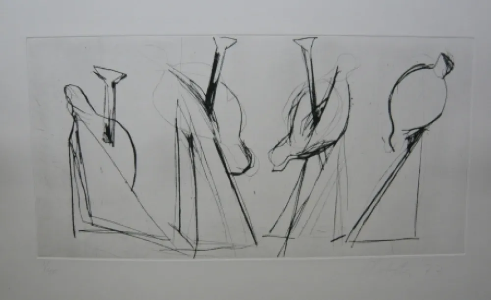 Etching Lataster - Sans titre