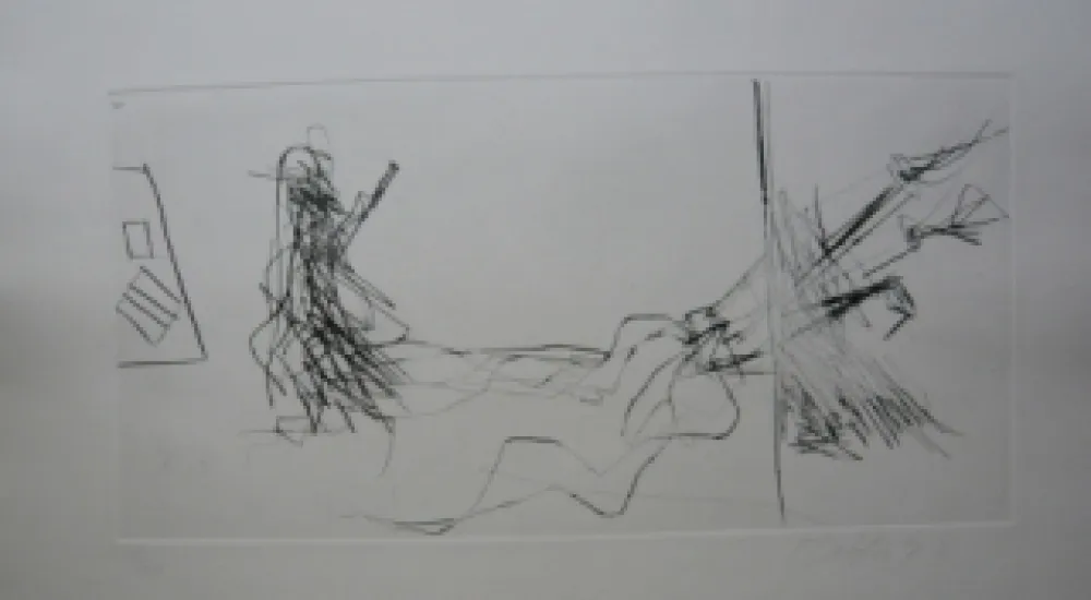 Etching Lataster - Sans titre
