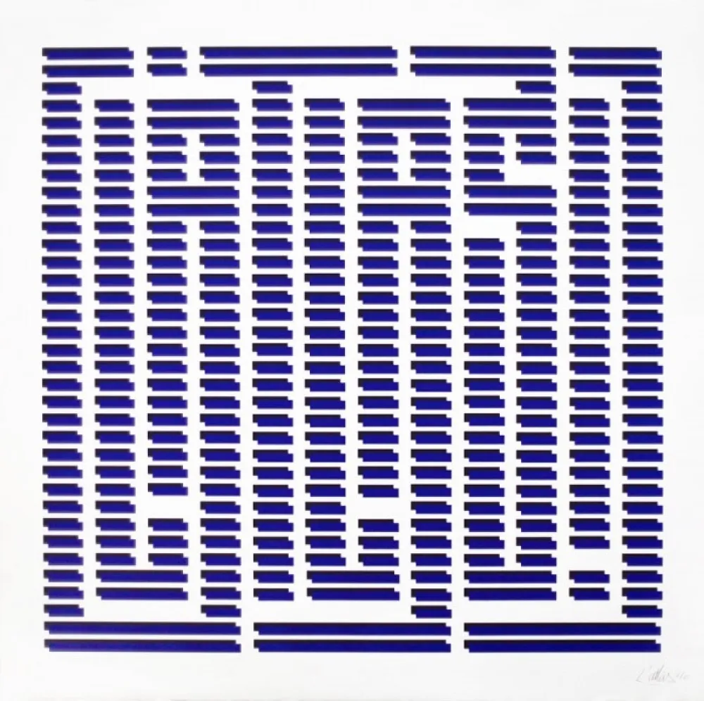 Lithograph L'atlas - Persiennes