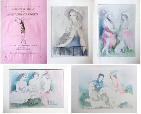 Illustrated Book Laurencin - L'Adroite Princesse : ou LES AVENTURES DE FINETTE, conte de fées.