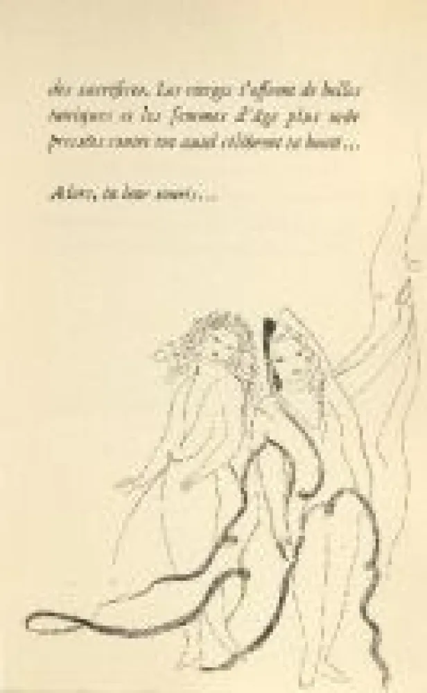 Illustrated Book Laurencin - Poèmes de Sapho, illustrés de 23 eaux-fortes par Marie Laurencin