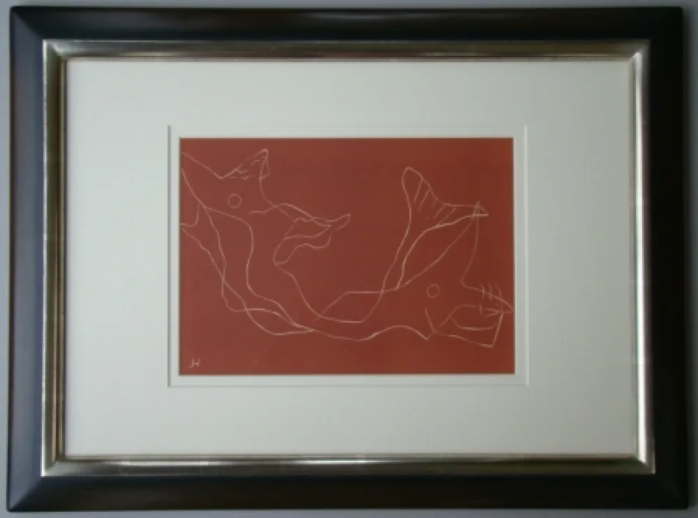 Linocut Laurens - Composition