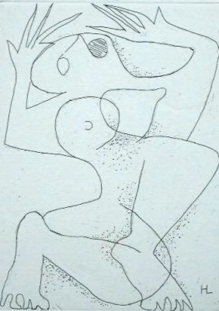 Engraving Laurens - L'exterminée