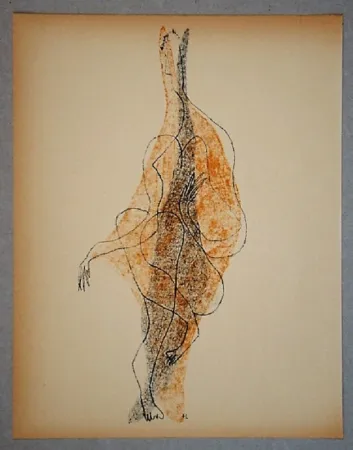 Lithograph Laurens - Personnage