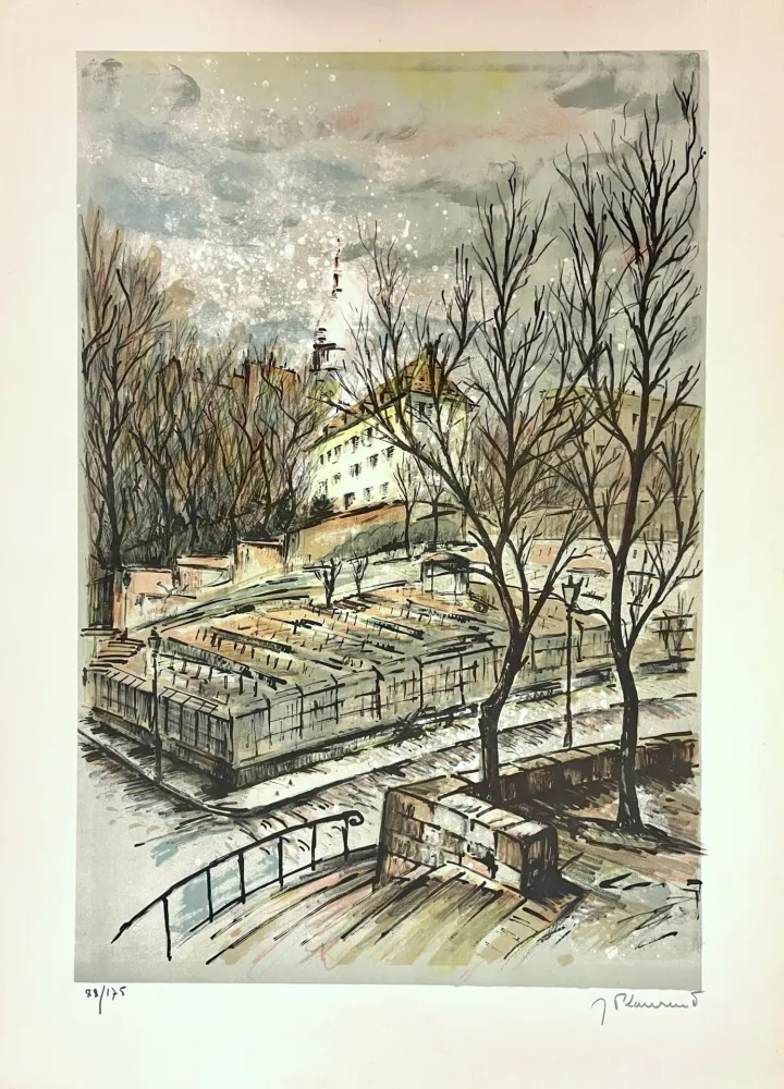 Lithograph Laurent - Sans Titre