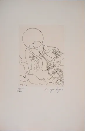 Etching Lazar - Cantique des Cantiques, Amour en voyage