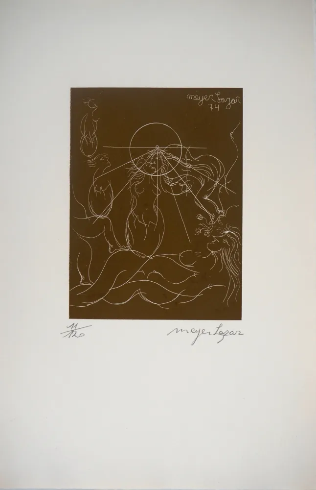 Etching Lazar - Cantique des Cantiques, L'Amour comme seul horizon