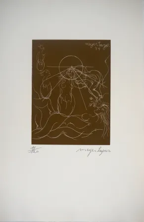 Etching Lazar - Cantique des Cantiques, L'Amour comme seul horizon