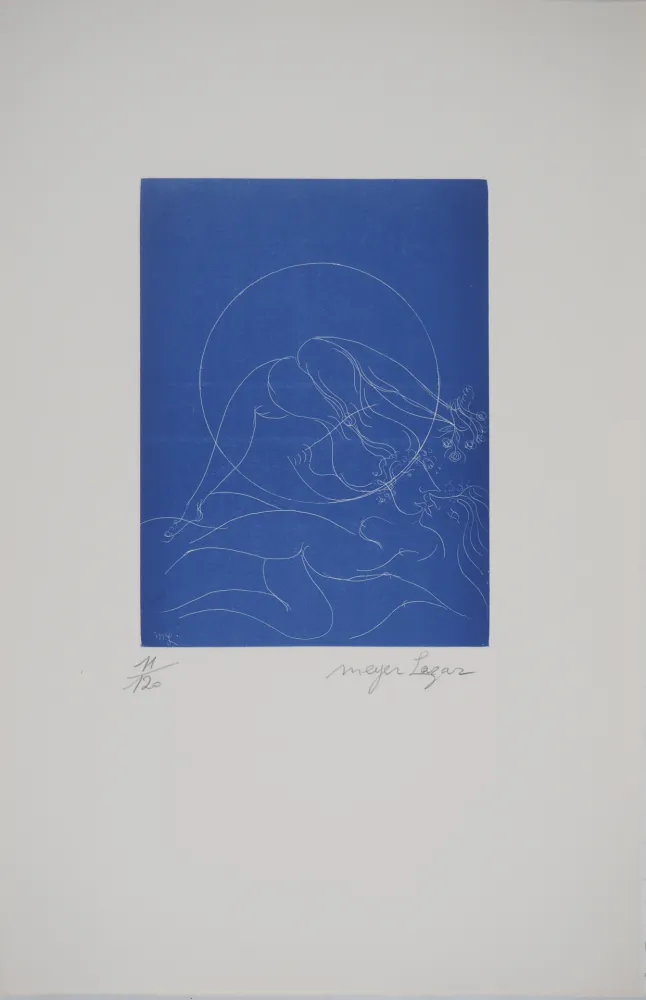 Etching Lazar - Cantique des Cantiques, Les amants célestes