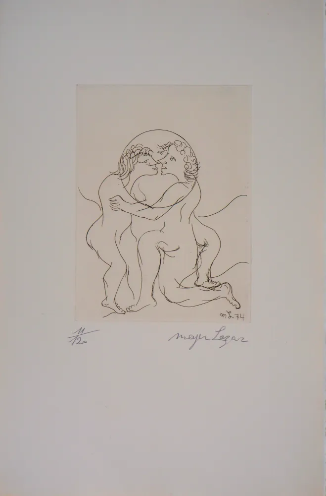 Etching Lazar - Cantique des Cantiques, Passion, Je ne vois que toi