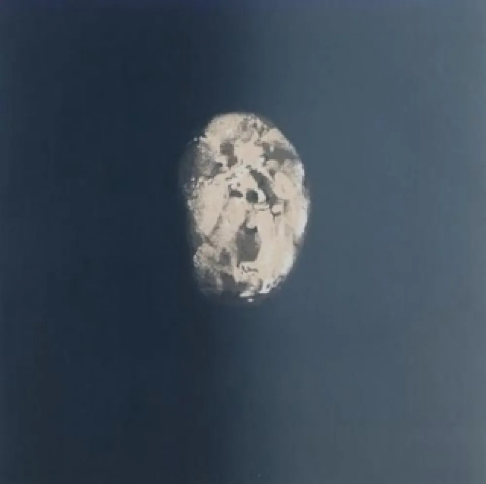 Engraving Le Brocquy - Image in drakness