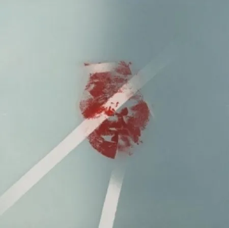 Aquatint Le Brocquy - La mort d'un héros