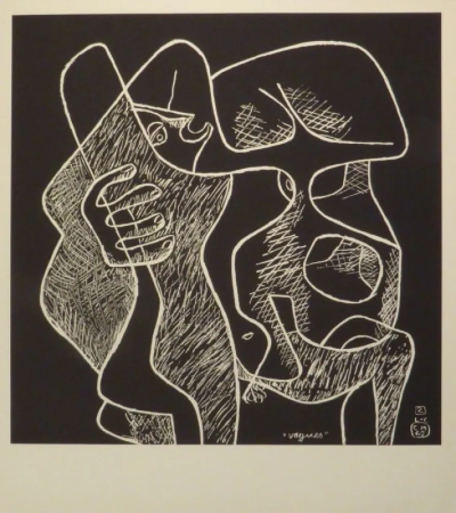 Lithograph Le Corbusier - La mer est toujours présente