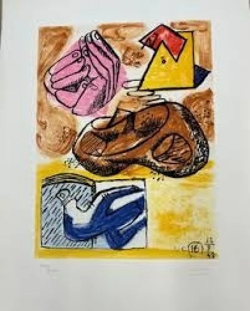 Engraving Le Corbusier - ünité