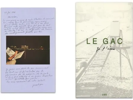 Illustrated Book Le Gac - L'art en écrit