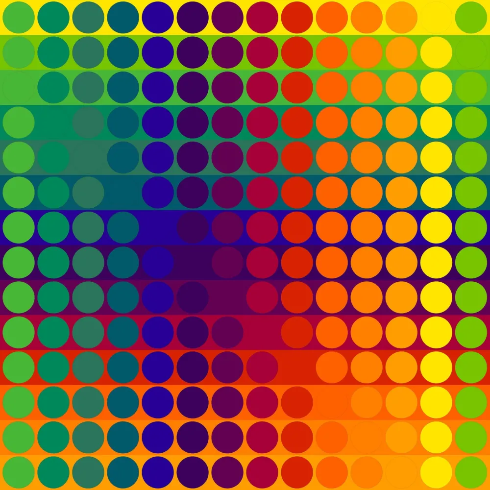 Lithograph Le Parc - Color Secuencia 2