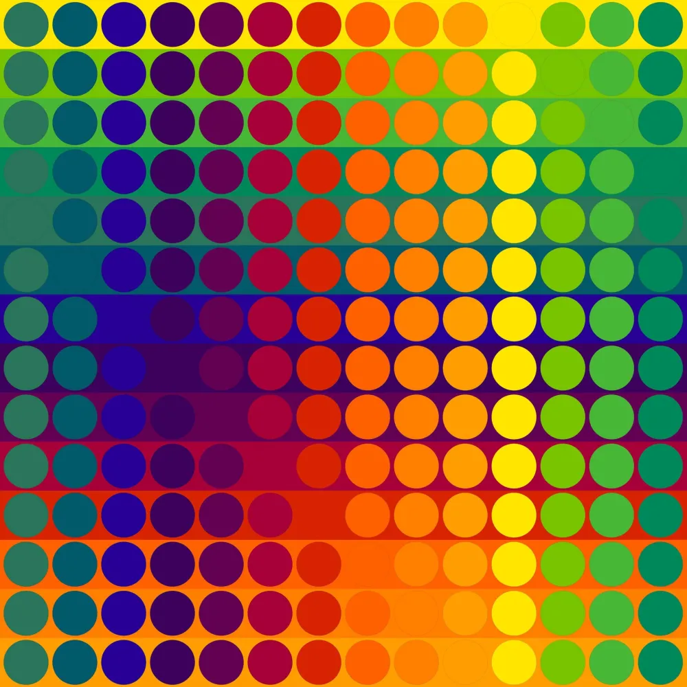 Lithograph Le Parc - Color Secuencia 3