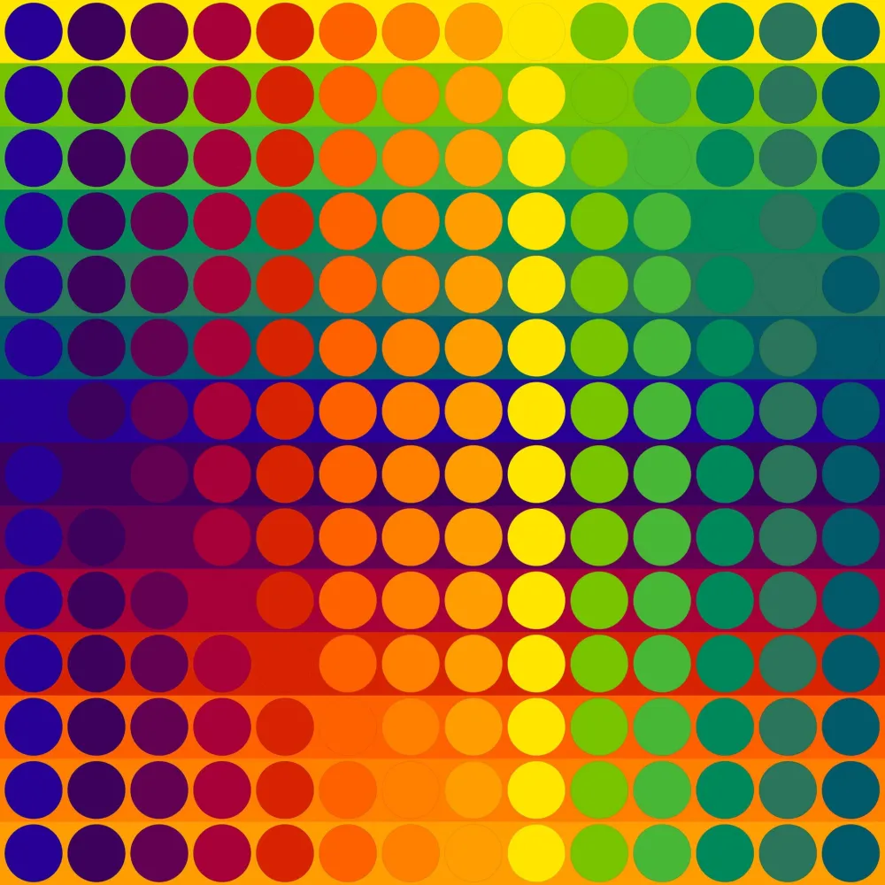 Linocut Le Parc - Color Secuencia 4