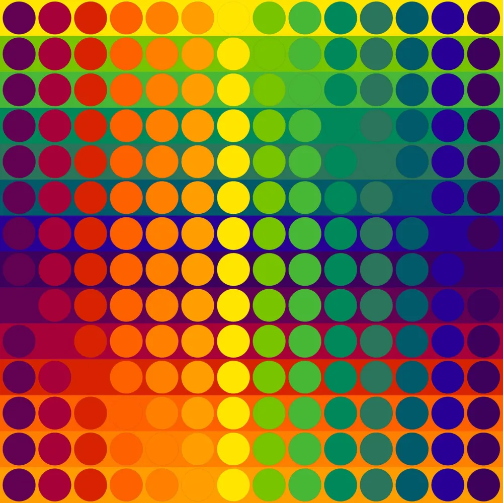 Lithograph Le Parc - Color Secuencia 5