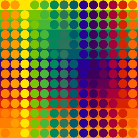 Lithograph Le Parc - Color Secuencia 7