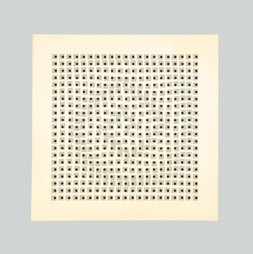 Screenprint Le Parc - Composition