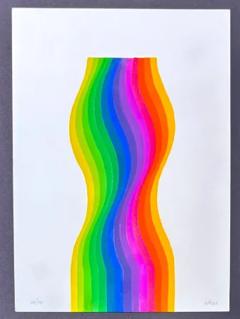 Screenprint Le Parc - Julio Le Parc (1928) - Screenprint on Paper - 1973