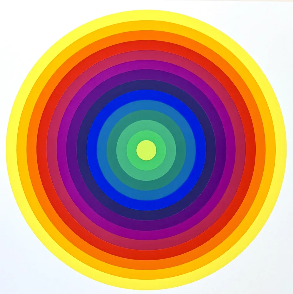 Screenprint Le Parc - Julio Le Parc (1928) – Serigraphy on paper – 1971