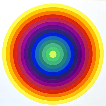 Screenprint Le Parc - Julio Le Parc (1928) – Serigraphy on paper – 1971
