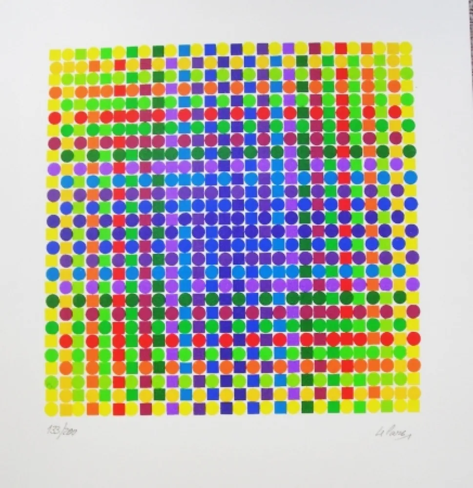 Screenprint Le Parc - Julio Le Parc - Jean Luis Pradel