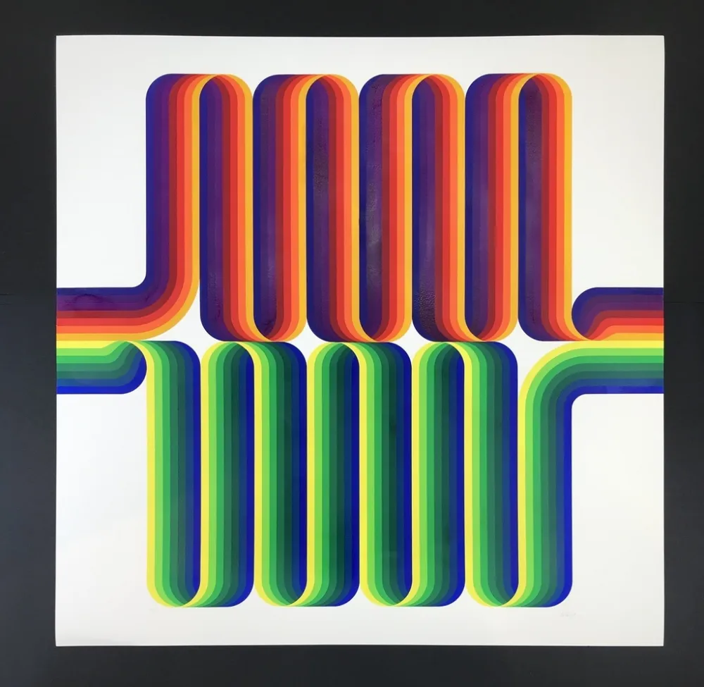 Screenprint Le Parc - LA LONGUE MARCHE