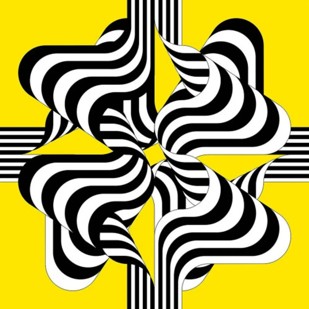 Lithograph Le Parc - Larga marcha, 4 bifurcaciones, 1