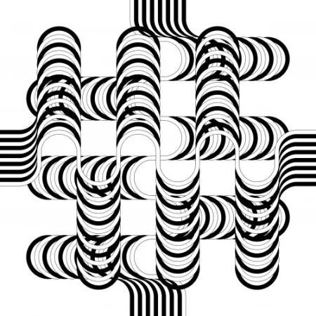 Lithograph Le Parc - Larga marcha, 4 bifurcaciones, 12