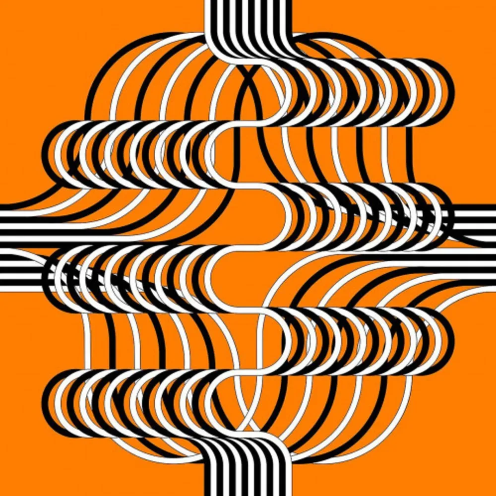 Lithograph Le Parc - Larga marcha, 4 bifurcaciones, 13