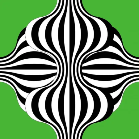 Lithograph Le Parc - Larga marcha, 4 bifurcaciones, 3