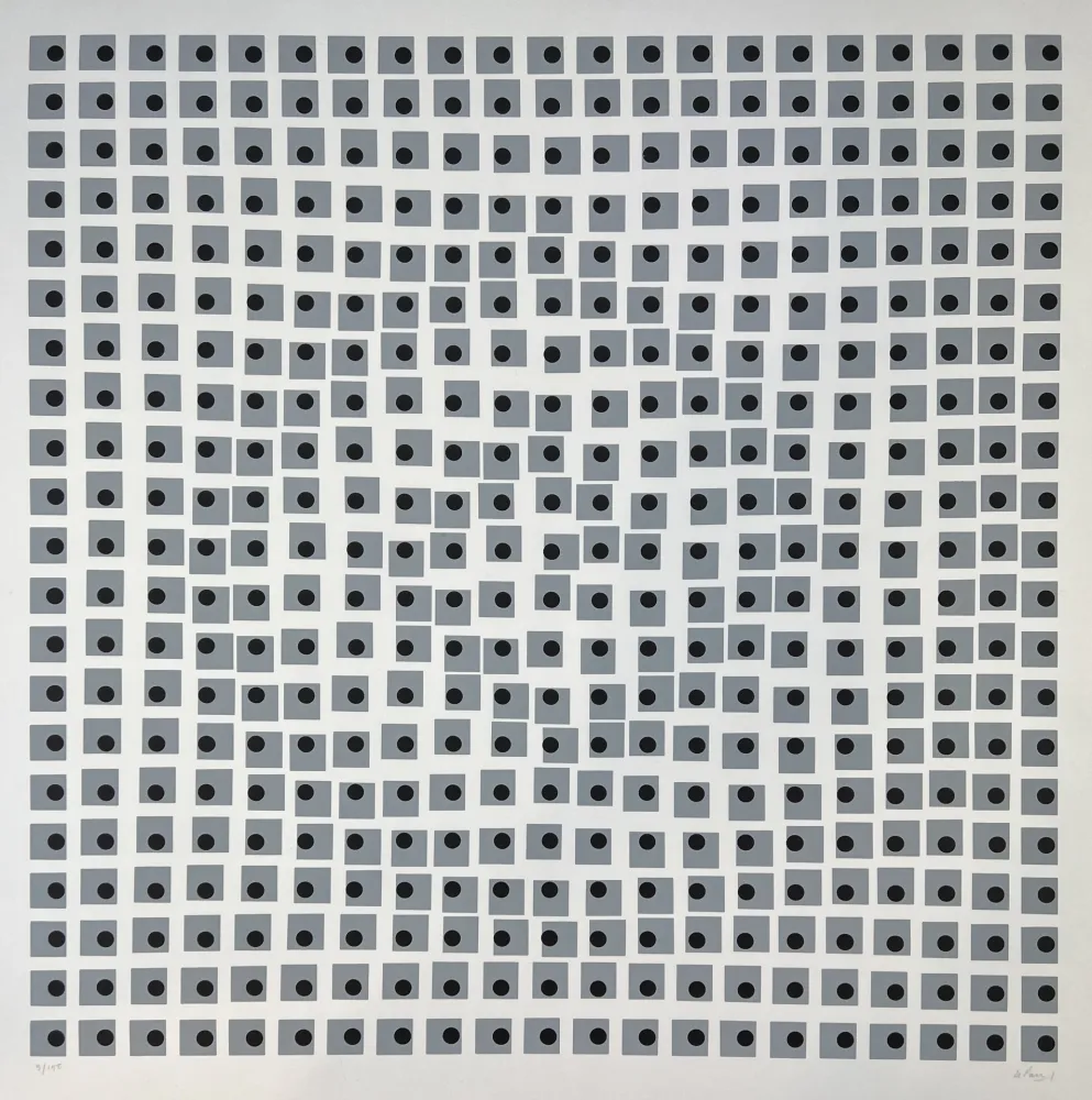 Screenprint Le Parc - Untitled