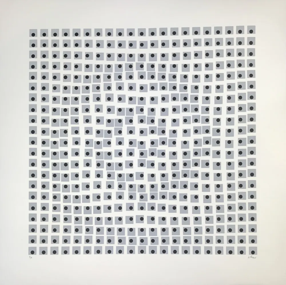 Screenprint Le Parc - Untitled 