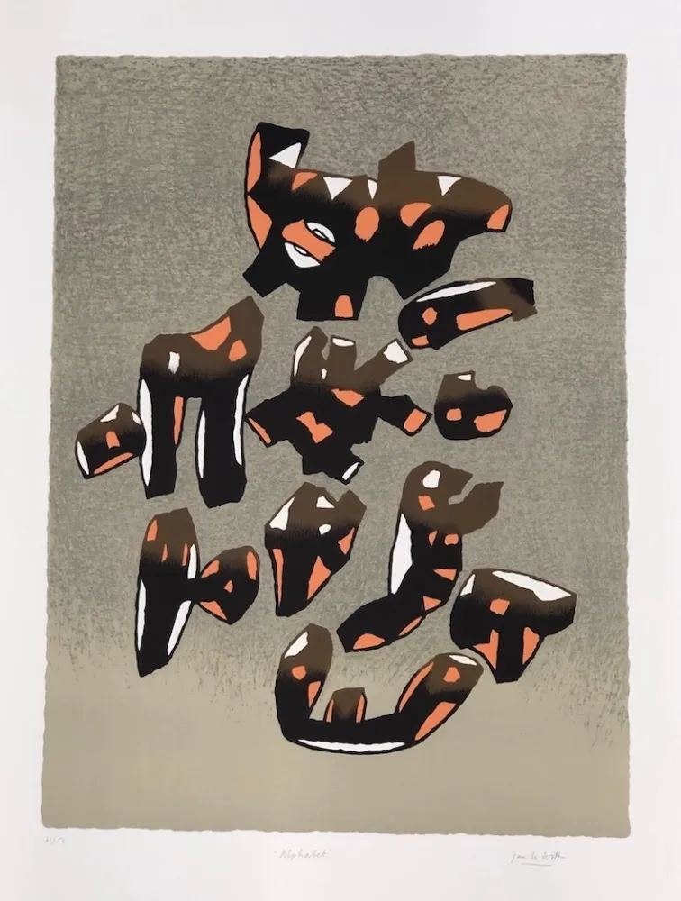 Lithograph Le Witt - Album internacional