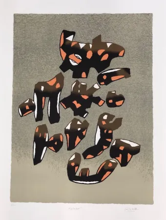 Lithograph Le Witt - Album internacional