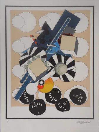 Lithograph Le Yaouanc - La page d'un siècle